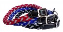 Obojek splétaný reflexní nylon 11x45 ŠedýObojek splétaný reflexní nylon 11x45 Šedý